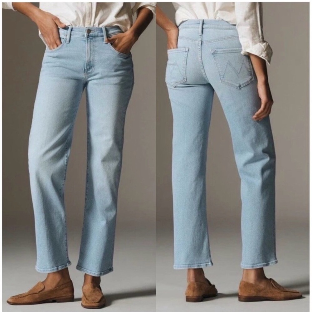 MOTHER NWT Lil Mother mis rise rambler zip ankle 31 P